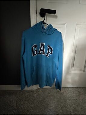 GAP Teal Pullover Hoodie with Logo